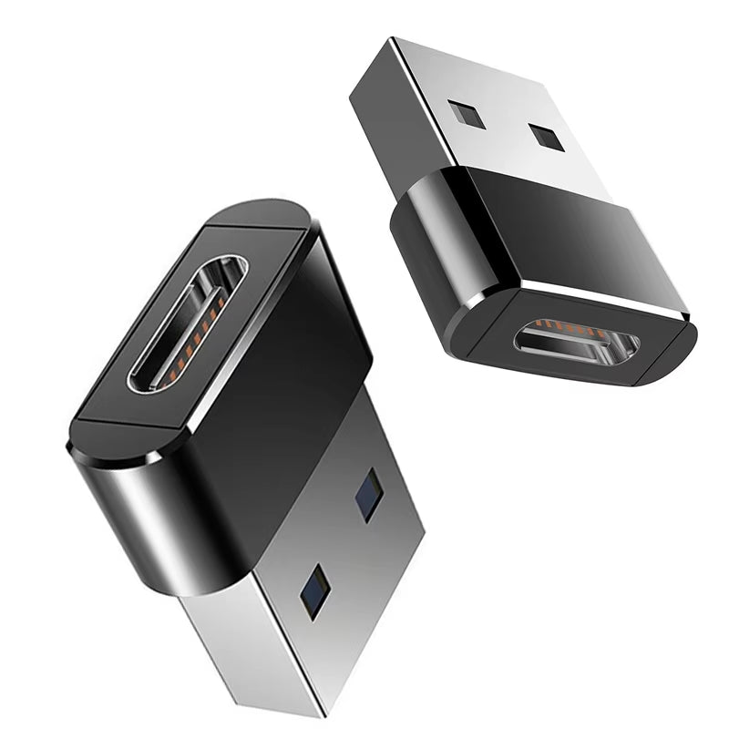 USB-C OTG Adapter - USB to Type C Male to Micro USB Female Converter for Macbook & Samsung S20